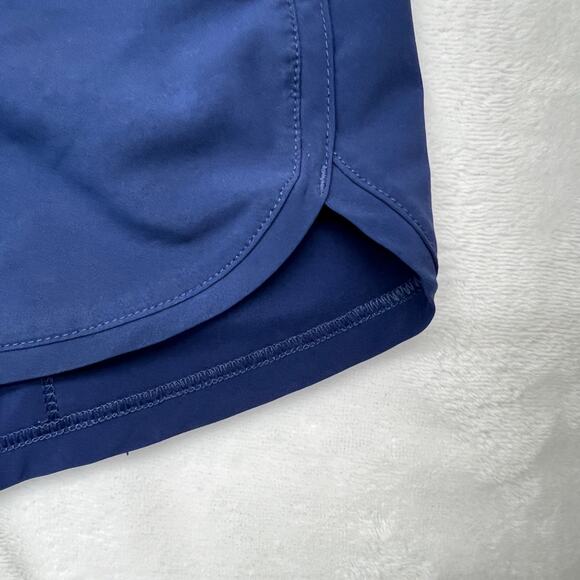 Lands' End Athletic Shorts Women's 4 Blue Pockets Athletic Swim Outdoors Hike - Picture 6 of 8
